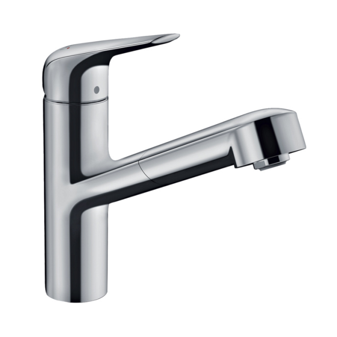 Смеситель для кухни Hansgrohe M427-H150 с вытяжным изливом, хром