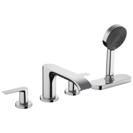 Смеситель для ванны/душа Hansgrohe Vivenis на край ванны на 4 отверстия, sBox, хром